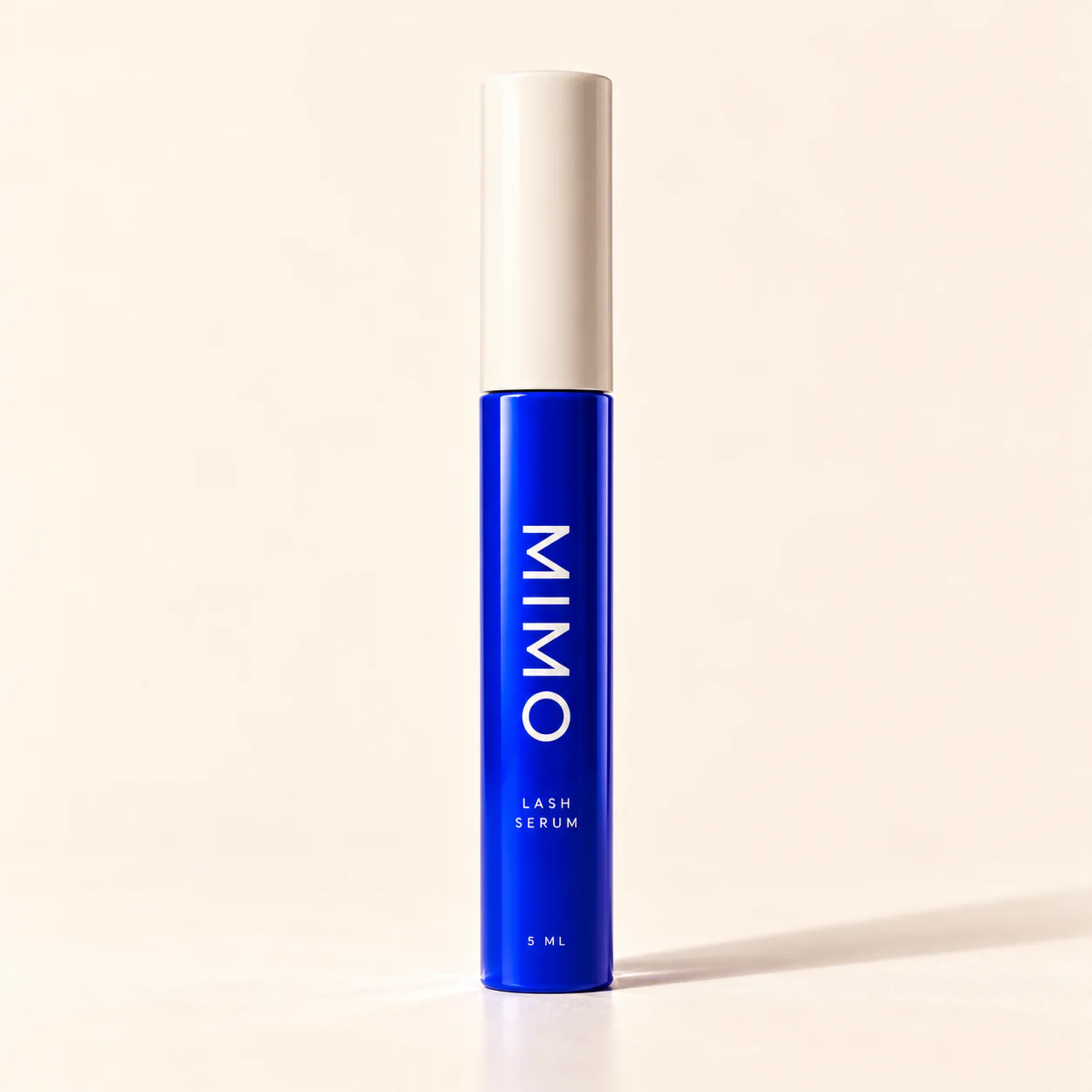 เซรั่มขนตา MIMO หลอดเรียวสีน้ำเงิน ฝาสีครีม ตั้งตรง